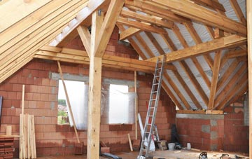 Newmans End attic trusses